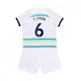 Maillot de Foot Chelsea T. Silva 6 Enfant Exterieur 2022/23